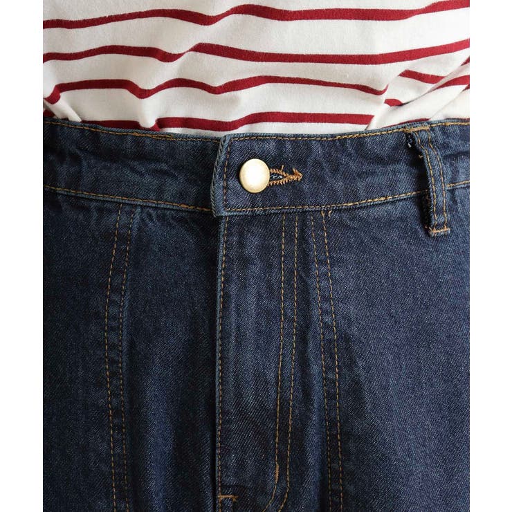 大きいサイズ レディース デニムカーゴパンツ | JungleJalopy | 詳細画像73 