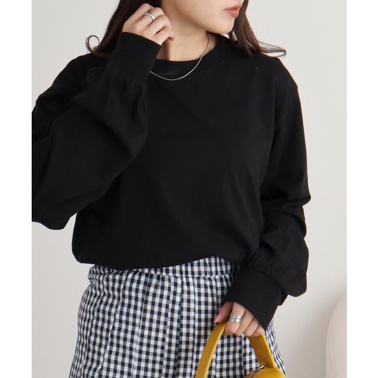 【M・L・LL・3L・4L】プチハイネックロングスリーブプルオーバー | JungleJalopy | 詳細画像12 