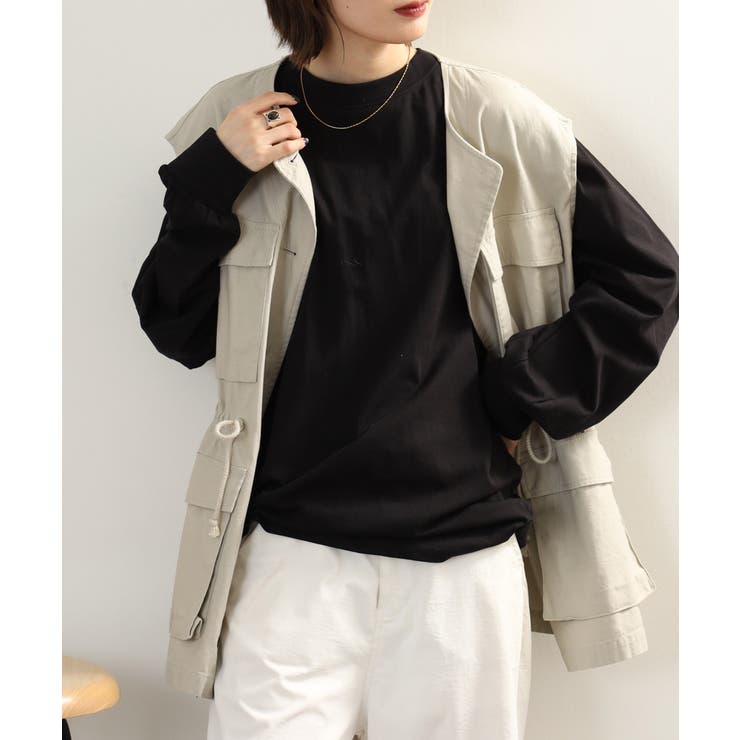 【M・L・LL・3L・4L】プチハイネックロングスリーブプルオーバー | JungleJalopy | 詳細画像17 