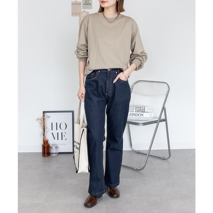 【M・L・LL・3L・4L】プチハイネックロングスリーブプルオーバー | JungleJalopy | 詳細画像22 