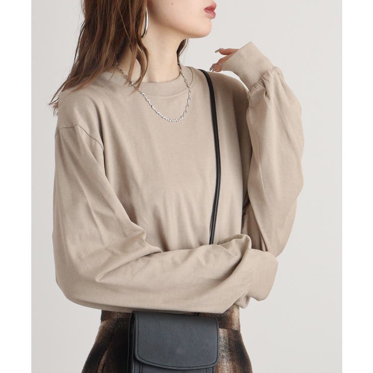 【M・L・LL・3L・4L】プチハイネックロングスリーブプルオーバー | JungleJalopy | 詳細画像30 