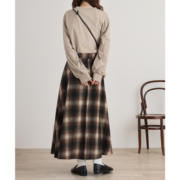 【M・L・LL・3L・4L】プチハイネックロングスリーブプルオーバー | JungleJalopy | 詳細画像32 