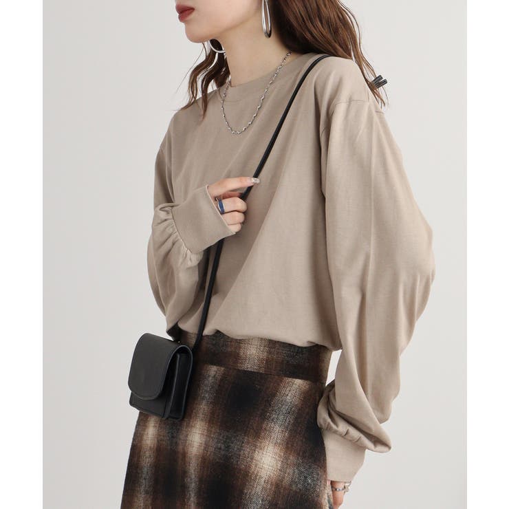 【M・L・LL・3L・4L】プチハイネックロングスリーブプルオーバー | JungleJalopy | 詳細画像33 