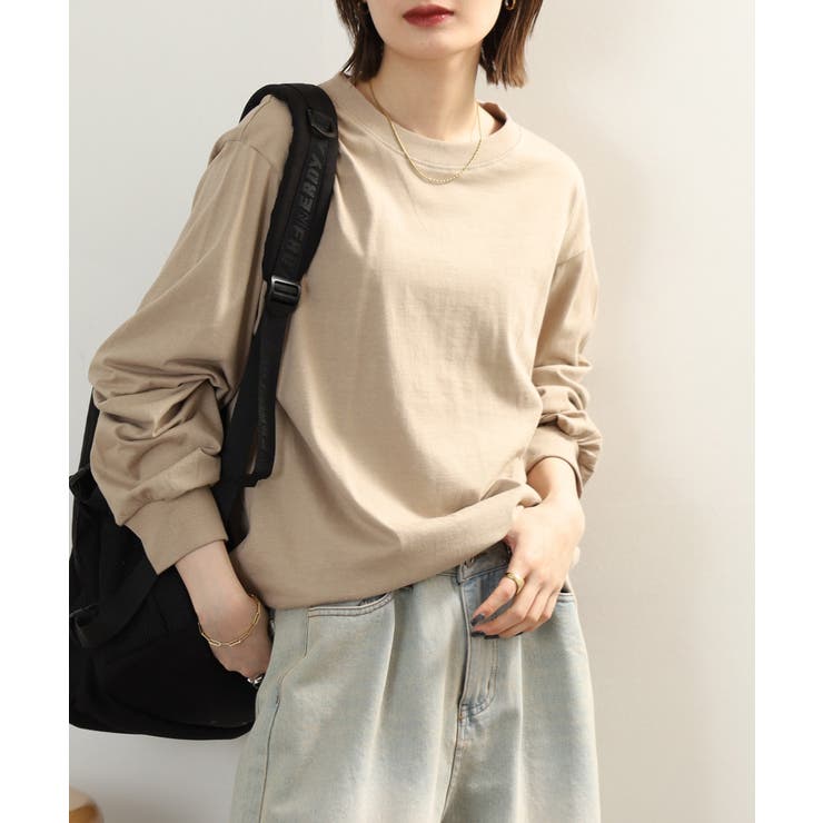 【M・L・LL・3L・4L】プチハイネックロングスリーブプルオーバー | JungleJalopy | 詳細画像36 