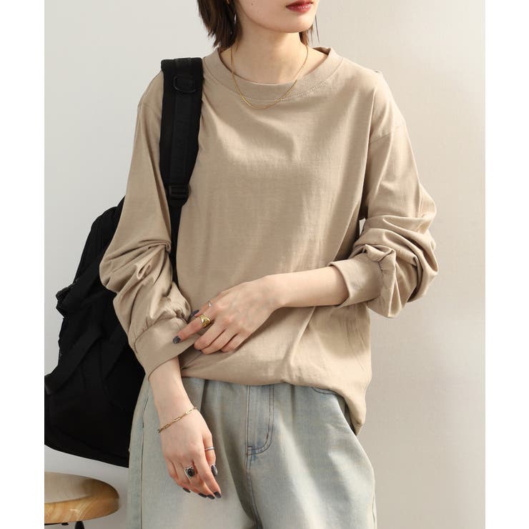 【M・L・LL・3L・4L】プチハイネックロングスリーブプルオーバー | JungleJalopy | 詳細画像37 