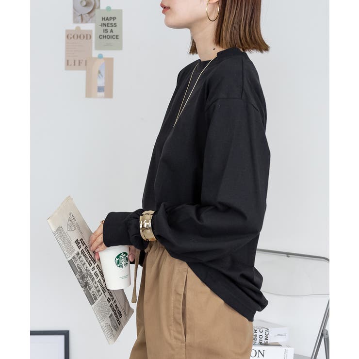 【M・L・LL・3L・4L】プチハイネックロングスリーブプルオーバー | JungleJalopy | 詳細画像4 