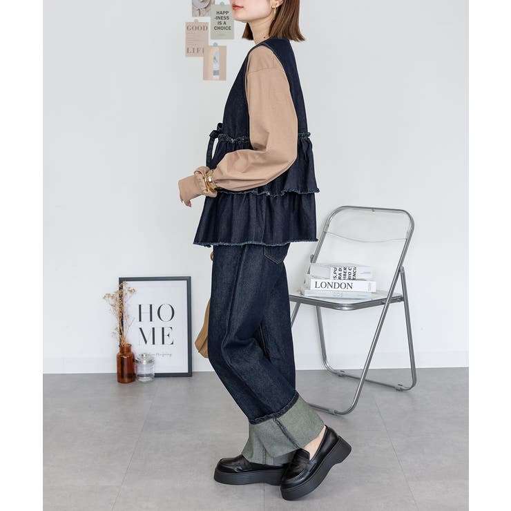 【M・L・LL・3L・4L】プチハイネックロングスリーブプルオーバー | JungleJalopy | 詳細画像43 