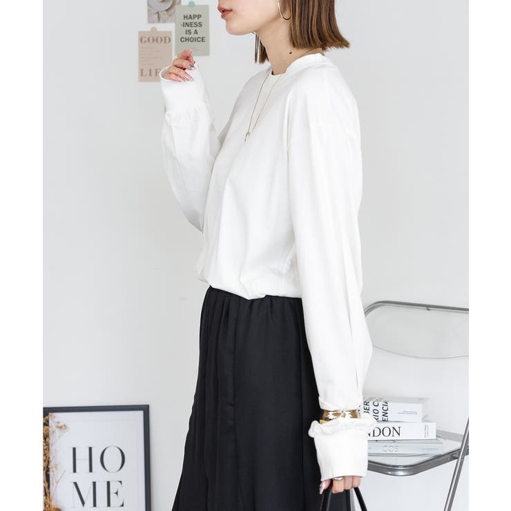 【M・L・LL・3L・4L】プチハイネックロングスリーブプルオーバー | JungleJalopy | 詳細画像57 