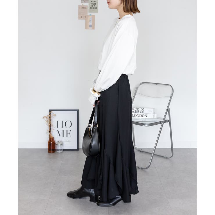 【M・L・LL・3L・4L】プチハイネックロングスリーブプルオーバー | JungleJalopy | 詳細画像60 