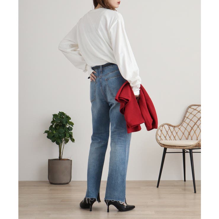 【M・L・LL・3L・4L】プチハイネックロングスリーブプルオーバー | JungleJalopy | 詳細画像67 