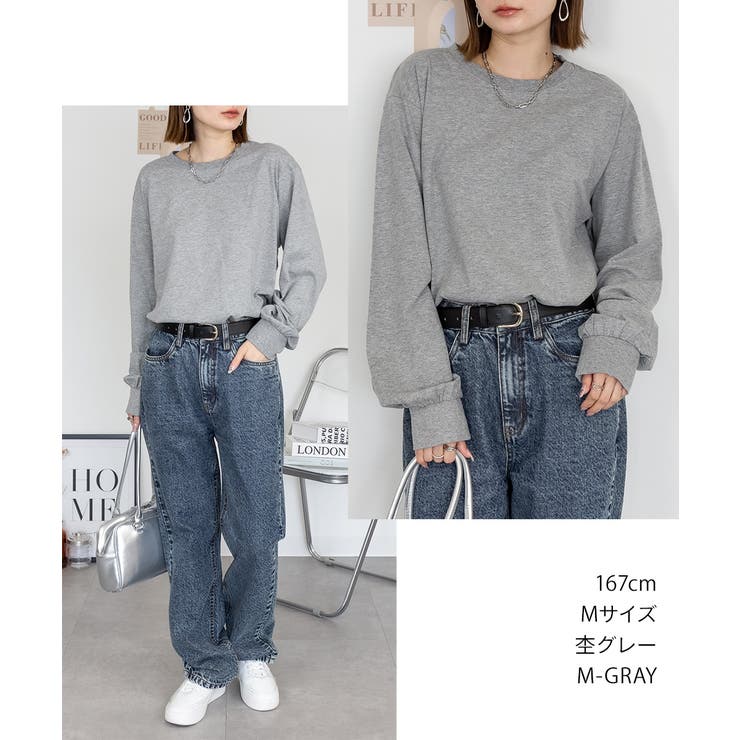 【M・L・LL・3L・4L】プチハイネックロングスリーブプルオーバー | JungleJalopy | 詳細画像74 