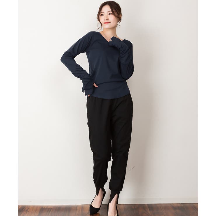 【M・L・LL・3L・4L】Vネック指空きTシャツ | JungleJalopy | 詳細画像75 