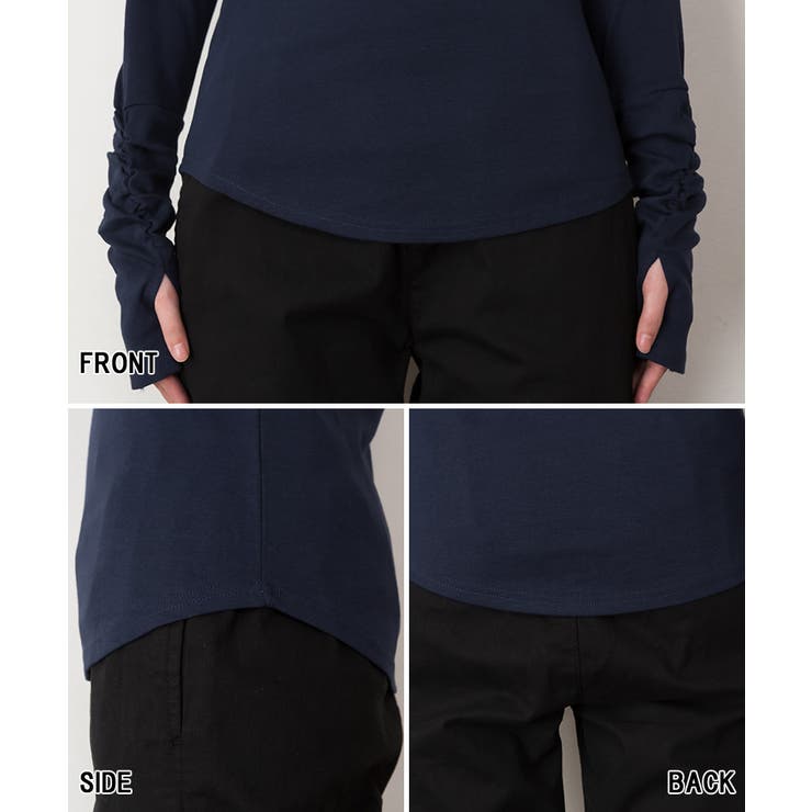 【M・L・LL・3L・4L】Vネック指空きTシャツ | JungleJalopy | 詳細画像81 