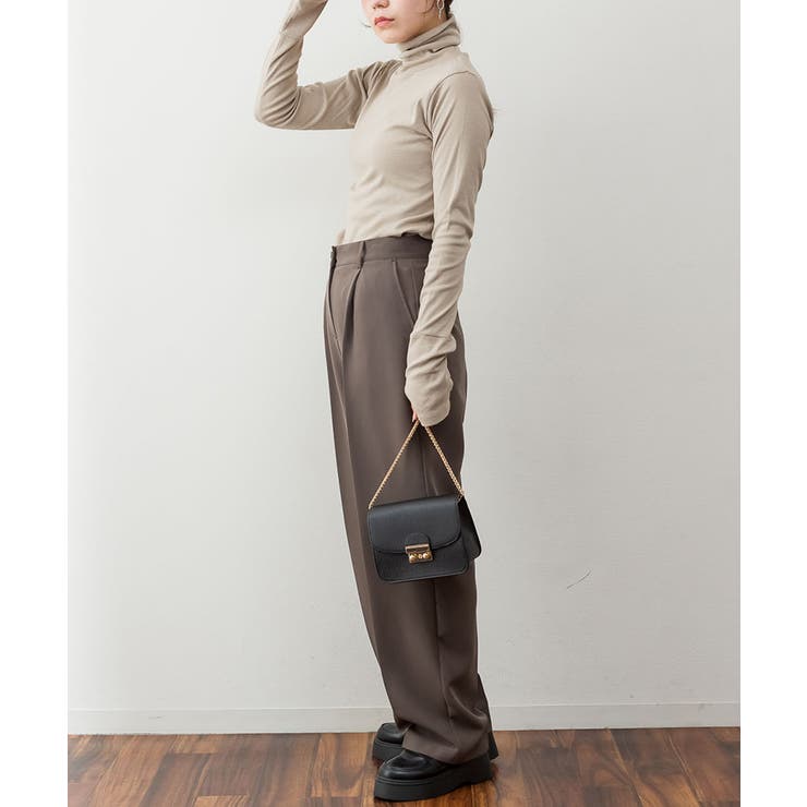 【M・LL・L・4L・3L】ハイネック指穴カットソー | JungleJalopy | 詳細画像25 