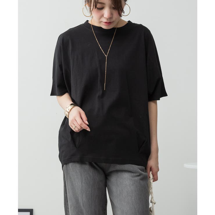 BLACK | コクーンシルエットプルオーバー レディース 大きいサイズ | JungleJalopy