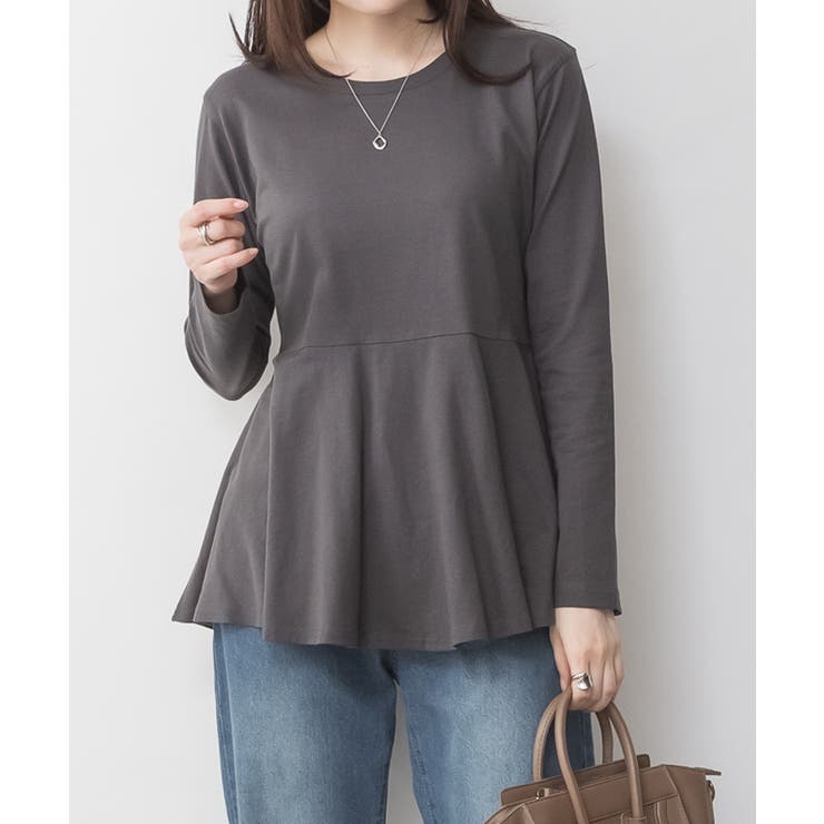 裾フレア長袖カットソー トップス Tシャツ | JungleJalopy | 詳細画像11 