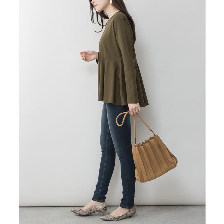 裾フレア長袖カットソー トップス Tシャツ | JungleJalopy | 詳細画像26 