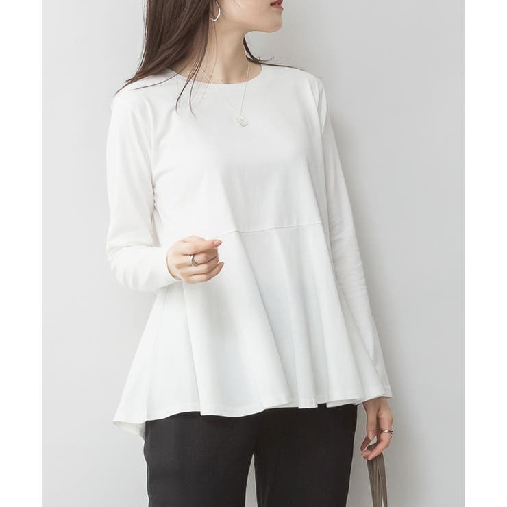 裾フレア長袖カットソー トップス Tシャツ | JungleJalopy | 詳細画像29 