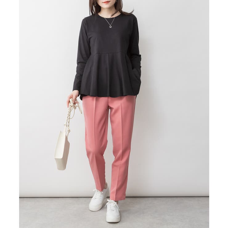 裾フレア長袖カットソー トップス Tシャツ | JungleJalopy | 詳細画像8 