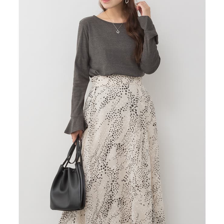 綿フライス袖口フレア長袖カットソー | JungleJalopy | 詳細画像16 