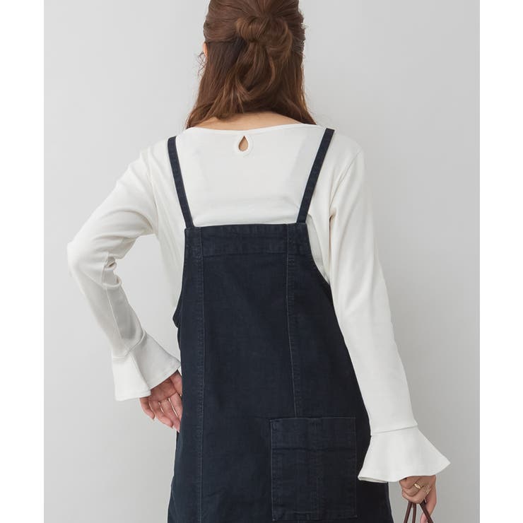 綿フライス袖口フレア長袖カットソー | JungleJalopy | 詳細画像39 