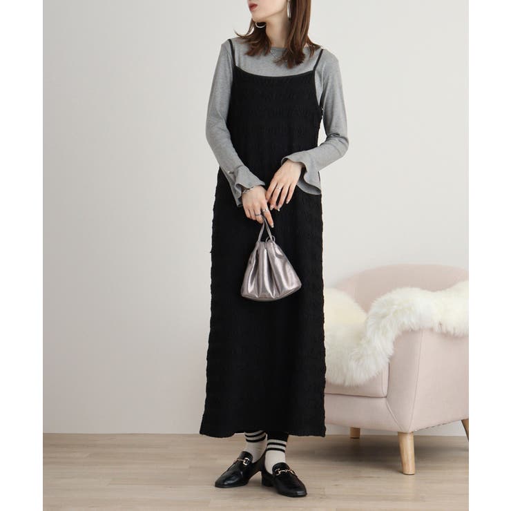 綿フライス袖口フレア長袖カットソー | JungleJalopy | 詳細画像59 