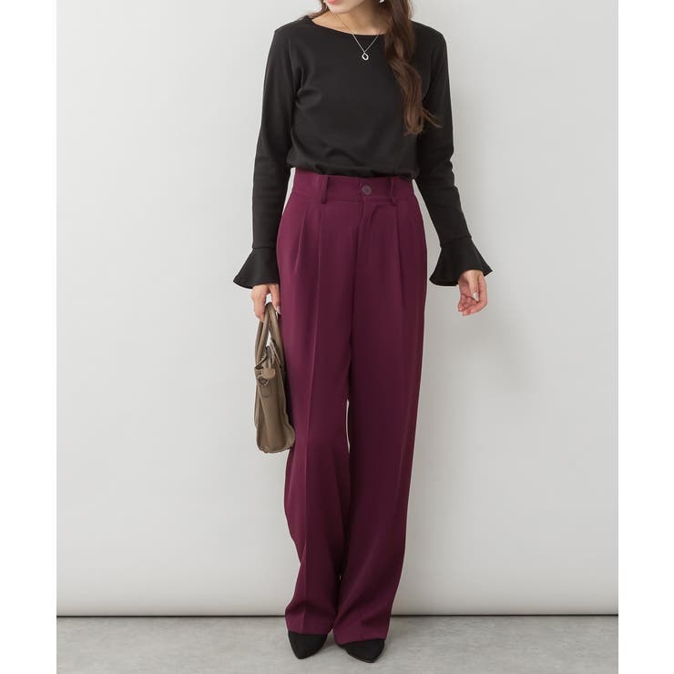 綿フライス袖口フレア長袖カットソー | JungleJalopy | 詳細画像7 