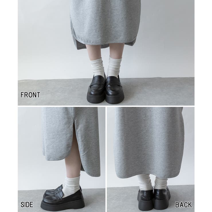 ミニ裏毛Vネックロングスウェットベスト 大きいサイズ レディース | JungleJalopy | 詳細画像18 