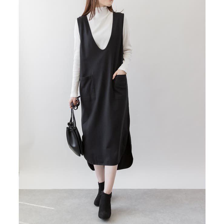 ミニ裏毛Vネックロングスウェットベスト 大きいサイズ レディース | JungleJalopy | 詳細画像20 