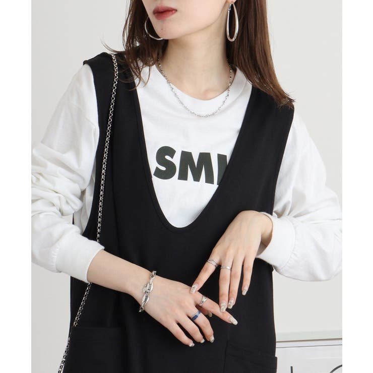 ミニ裏毛Vネックロングスウェットベスト 大きいサイズ レディース | JungleJalopy | 詳細画像25 