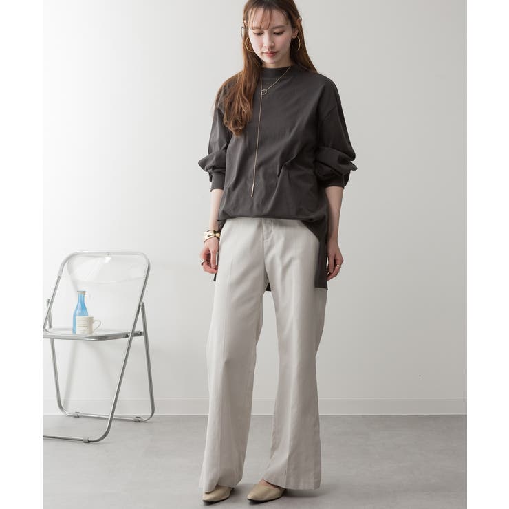 バルーンスリーブモックネックトップ レディース 大きいサイズ | JungleJalopy | 詳細画像17 