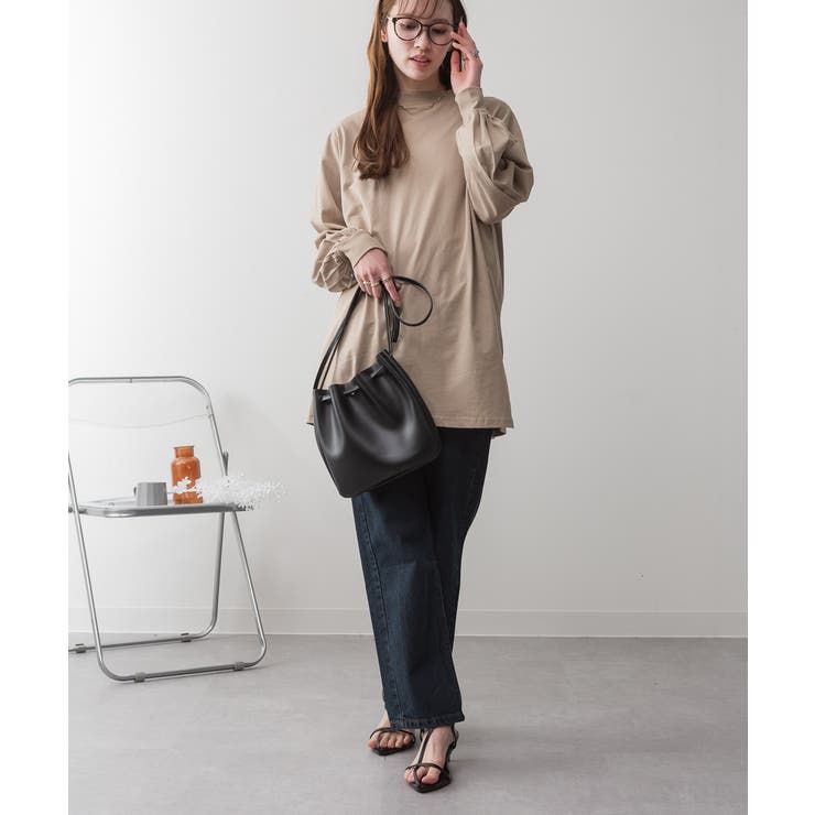 バルーンスリーブモックネックトップ レディース 大きいサイズ | JungleJalopy | 詳細画像44 