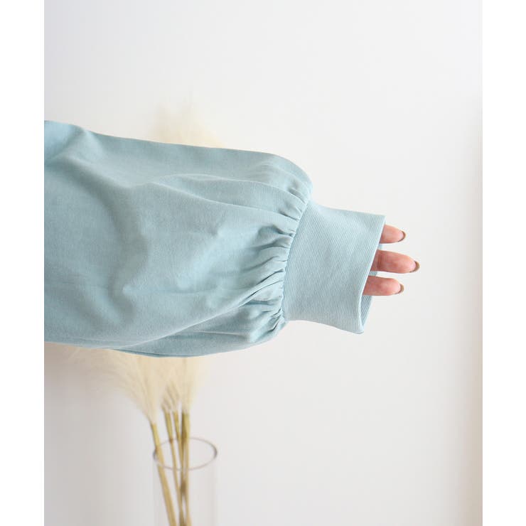 バルーンスリーブモックネックトップ レディース 大きいサイズ | JungleJalopy | 詳細画像76 