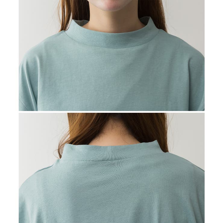 バルーンスリーブモックネックトップ レディース 大きいサイズ | JungleJalopy | 詳細画像77 