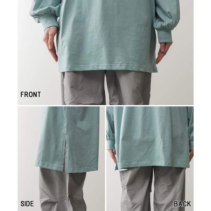 バルーンスリーブモックネックトップ レディース 大きいサイズ | JungleJalopy | 詳細画像79 