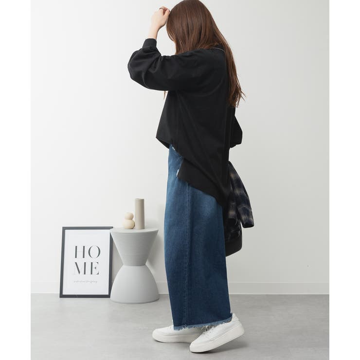 バルーンスリーブモックネックトップ レディース 大きいサイズ | JungleJalopy | 詳細画像8 