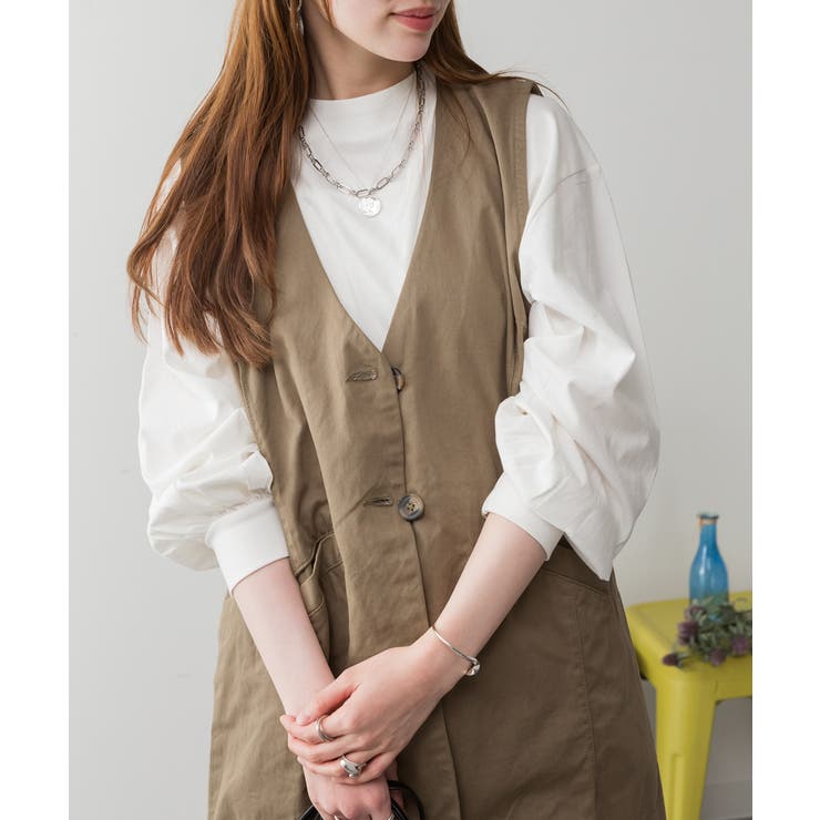 OFFWHITE | バルーンスリーブモックネックトップ レディース 大きいサイズ | JungleJalopy