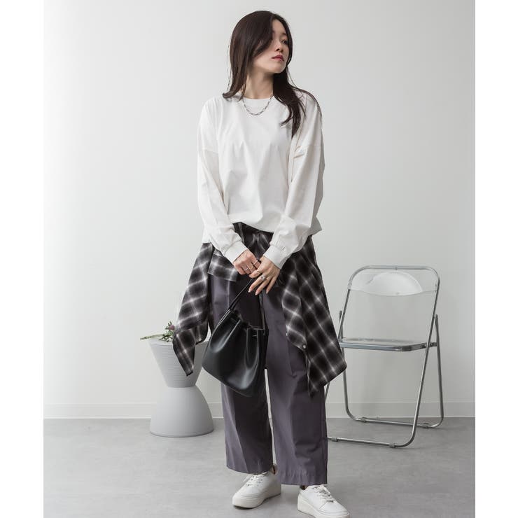 ゆったりロングスリーブカットソー レディース 大きいサイズ | JungleJalopy | 詳細画像13 