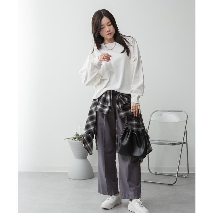 ゆったりロングスリーブカットソー レディース 大きいサイズ | JungleJalopy | 詳細画像14 