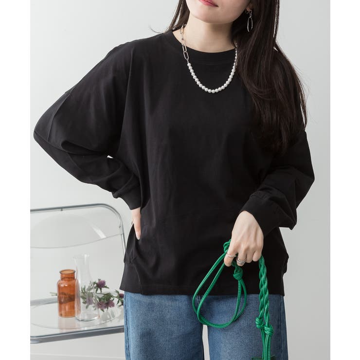 ゆったりロングスリーブカットソー レディース 大きいサイズ | JungleJalopy | 詳細画像22 