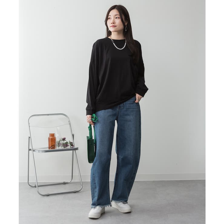 ゆったりロングスリーブカットソー レディース 大きいサイズ | JungleJalopy | 詳細画像26 