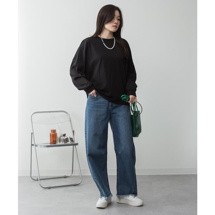 ゆったりロングスリーブカットソー レディース 大きいサイズ | JungleJalopy | 詳細画像29 