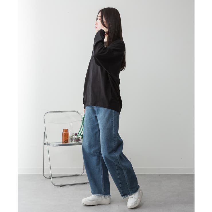 ゆったりロングスリーブカットソー レディース 大きいサイズ | JungleJalopy | 詳細画像30 