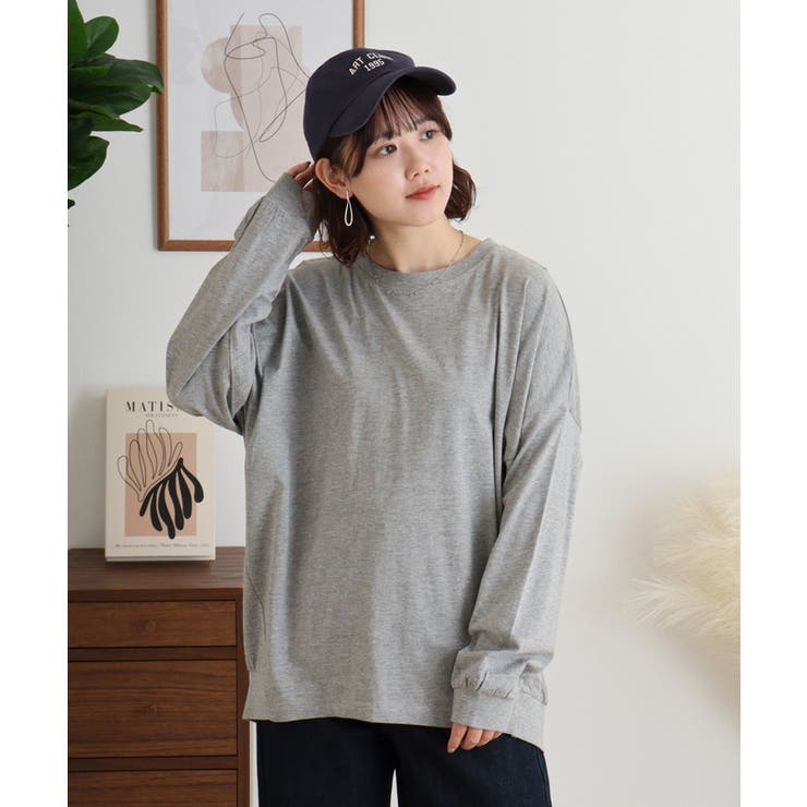 ゆったりロングスリーブカットソー レディース 大きいサイズ | JungleJalopy | 詳細画像47 