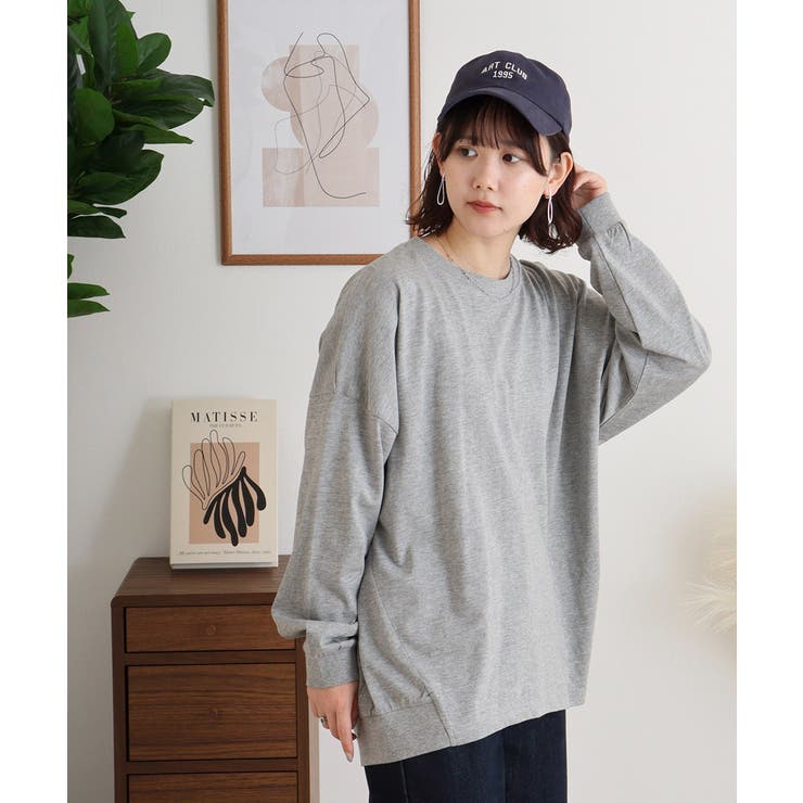 ゆったりロングスリーブカットソー レディース 大きいサイズ | JungleJalopy | 詳細画像49 