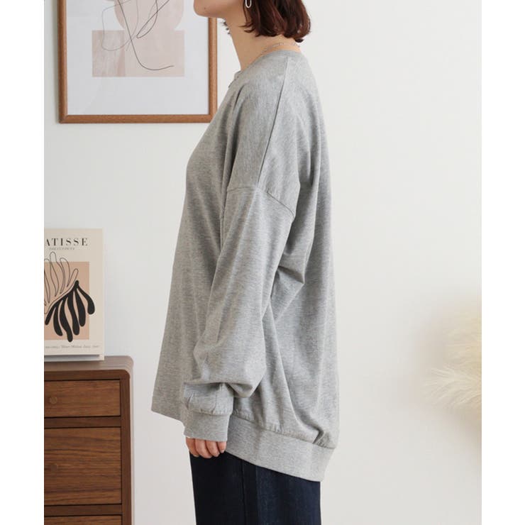 ゆったりロングスリーブカットソー レディース 大きいサイズ | JungleJalopy | 詳細画像52 