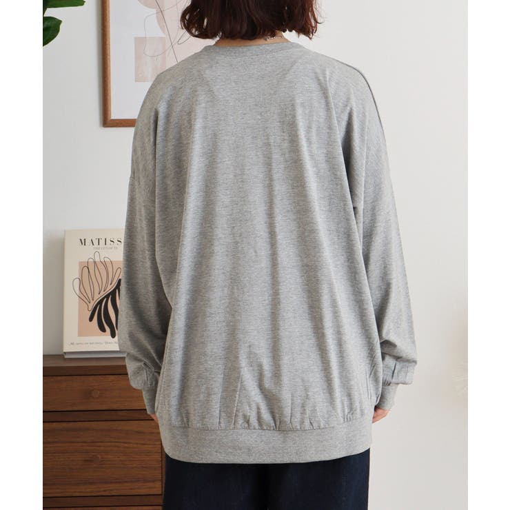 ゆったりロングスリーブカットソー レディース 大きいサイズ | JungleJalopy | 詳細画像53 