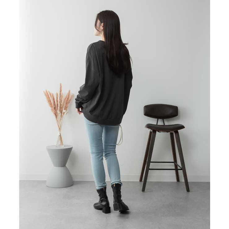 ゆったりロングスリーブカットソー レディース 大きいサイズ | JungleJalopy | 詳細画像63 