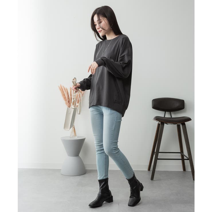 ゆったりロングスリーブカットソー レディース 大きいサイズ | JungleJalopy | 詳細画像67 