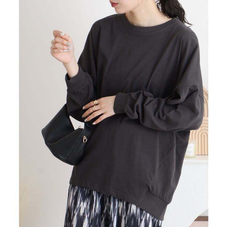 ゆったりロングスリーブカットソー レディース 大きいサイズ | JungleJalopy | 詳細画像71 